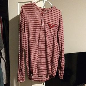 Red/white striped LRG long sleeve